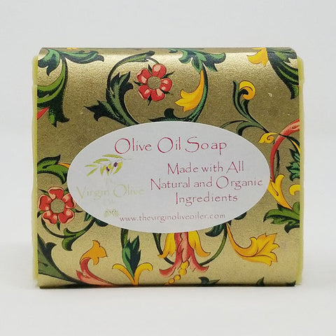 Lemongrass Eucalyptus Scented All-Natural Handmade Olive Oil Soap