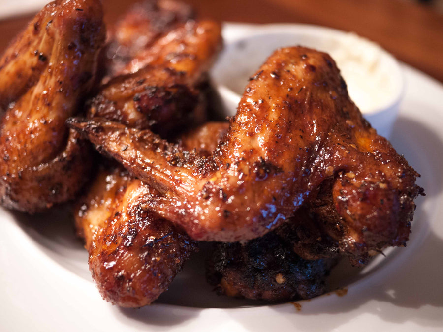 Spicy Asian Tangerine Balsamic Wings