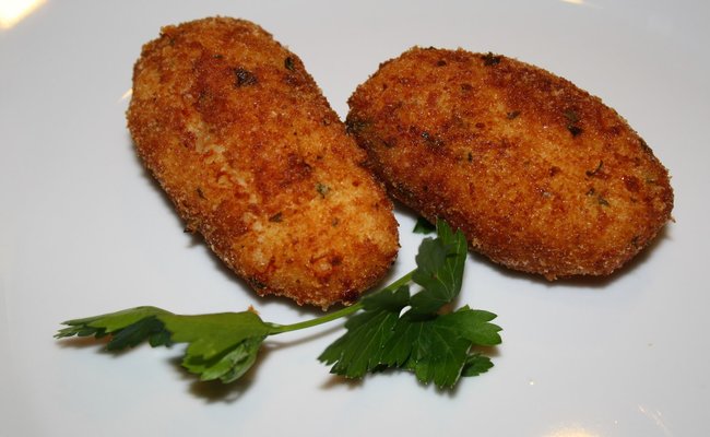 Vegetarian Baklouti Potato Croquettes