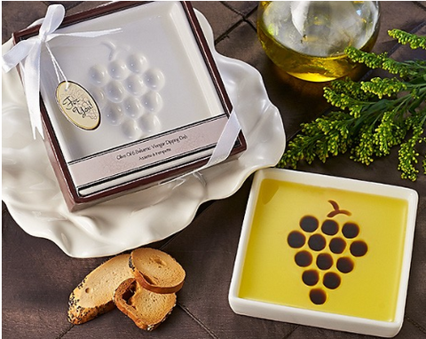 Artisano Olive Oil and Balsamic Vinegar Dipping Plate