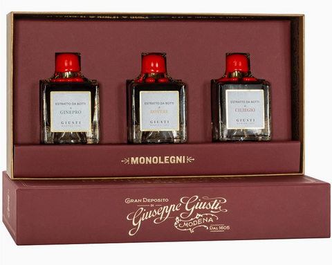 Giuseppe Giusti Italian Balsamic Vinegar Trio Collection