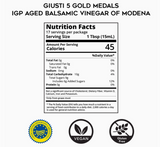 Giuseppe Giusti 5 Gold Medals "Banda Rossa" Balsamic Vinegar