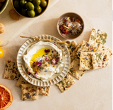 Flouwer Co No.1 Artisanal Crackers - Woody Rosemary, Fresh Dill & Chive