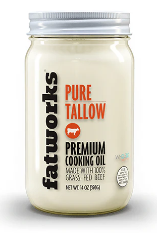 FATWORKS Grass-Fed Beef Tallow 14oz