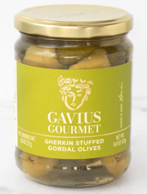 Gherkin Stuffed Olives