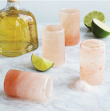 Himalayan Pink Sea Salt Shot Glass