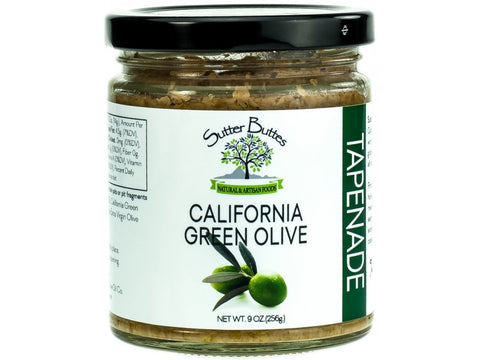 Sutter Buttes California Green Olive Tapenade