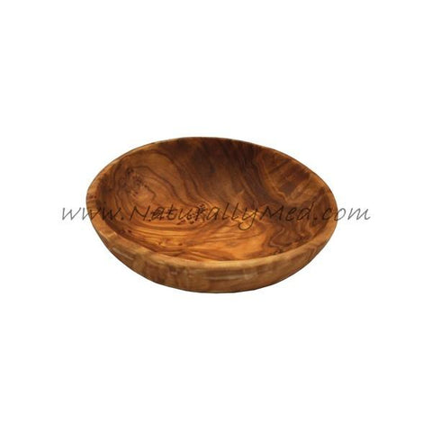 Olive Wood Round Dipping Bowls - Gift Set of 4 Bowls