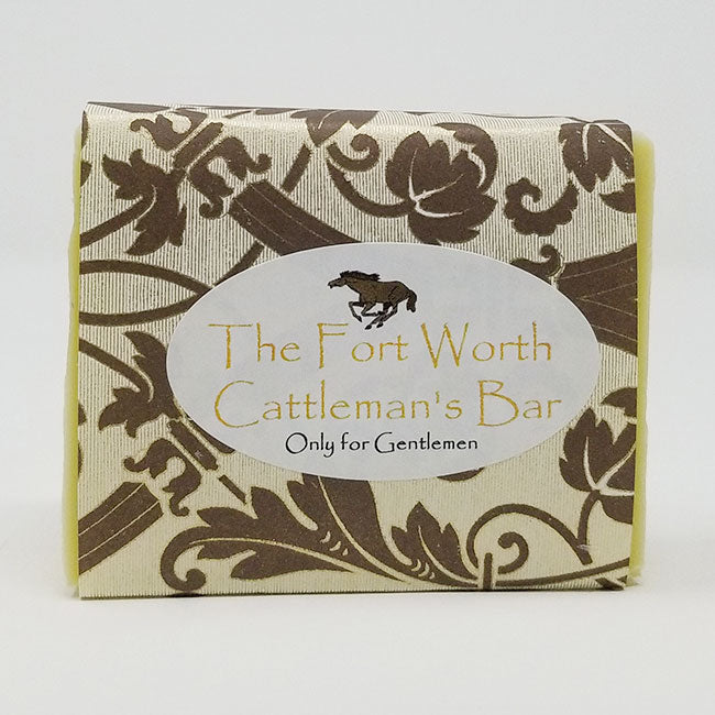 The Fort Worth Cattleman's Bar All-Natural Handmade Olive Oil Soap