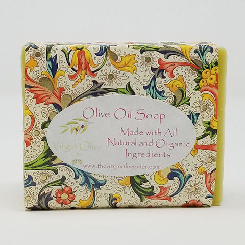 Orange Ginger Scented All-Natural Handmade Olive Oil Soap