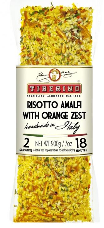 Risotto "Amalfi" with orange zest