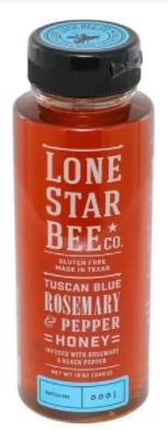 Tuscan Blue Rosemary and Pepper Honey